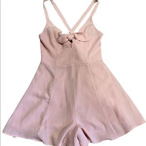 NWT Lush Blush Romper with cutout front